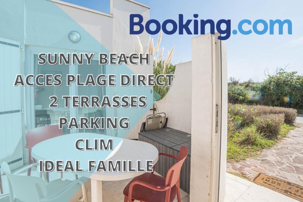 Villa Sunny Beach Clim Acces Plage Parking Famille - Topprosconciergerie La Grande Motte Exterior foto